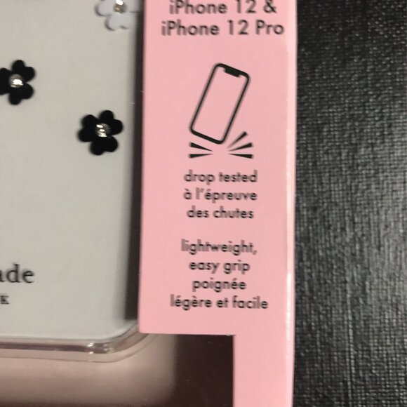Kate Spade Protective Case for iPhone 12 & iPhone 12 Pro - Scattered Flowers - Picture 5 of 6